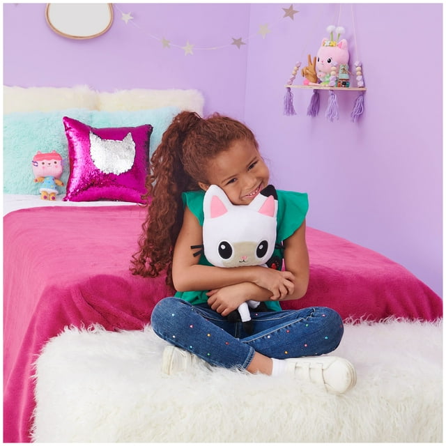 Gabby's Dollhouse, 13-inch Talking Pandy Paws Plush Toy with Lights, Music and 10 Sounds and Phrases gabby's dollhouse -