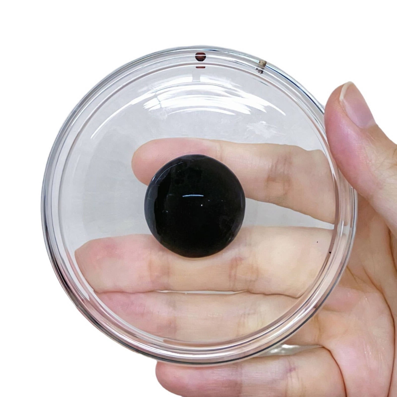 GJX Ferrofluid Speaker with Sci-Fi Rhythm Effect, Ergonomic Portable Powered Audio, Eco-Friendly Visual Sound System for Home, Office, and Gaming