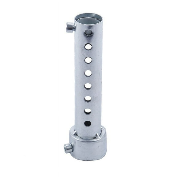 Silver Motorcycle Exhaust Can Muffler Insert Baffle DB 35mm x 140mm