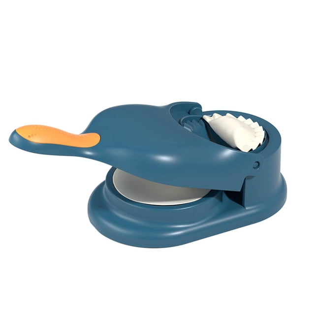 Dumpling Skin Maker Save Time Labor-saving Ergonomic Design Quick Shaping Dough Pressing Machine Cooking Gadget Kitchen Tool Yellow