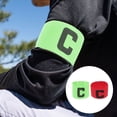 thumbnail image 1 of OUNONA 5Set Captains Arm Bands Soccer Assorted Switching for Matches, 1 of 8