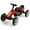 Red, variant on Costway SPEED Kids Pedal Powered Ride on Racer Car 4 Wheel Yellow