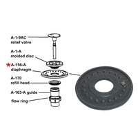 MDC-Trumbull Supply Rubber Diaphragm Sloan Diaphragm - 1 Piece