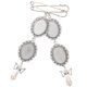 thumbnail image 4 of 2pcs Boda Bouquet Photo Charm Memorial Photo Charm Foto Frame Pendants, 4 of 5