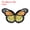 Orange, variant on Uxcell 5 Pcs Butterfly Iron on Patch Sew on Iron on Decorative Patch, 2.9"Lx1.8"W, Khaki