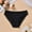 Black, variant on Abomasnow Women's Underwear Low Rise Cotton Underwear Lightweight Lady Micro Soft Breathable Briefs Hipster Panties