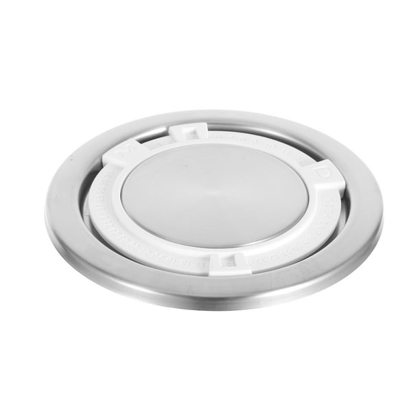 Juego de tapas de acero inoxidable para tarros de cristal, de boca ancha, herméticas, reutilizables y con tapa giratoria de seguridad para enlatar y almacenar