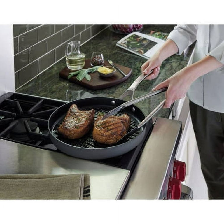 Select by Calphalon Nonstick Round Grill - Black, 12 in - King Soopers