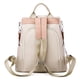 thumbnail image 5 of Mochila Oxford con bordado de flores para mujer, mochila antirrobo de viaje (camello), 5 of 9