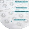 thumbnail image 6 of Sanmadrola 2 Pack Bath Mat Non Slip Extra Long Bathtub Mat 40 X 16 Inch Eco Friendly Bath Tub Mat with 200 Big Suction Cups Machine Washable Shower Mat Gray, 6 of 7