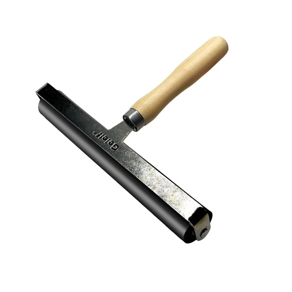 Rodillo Brayer GELELF de 20 cm con mango de madera para tinta