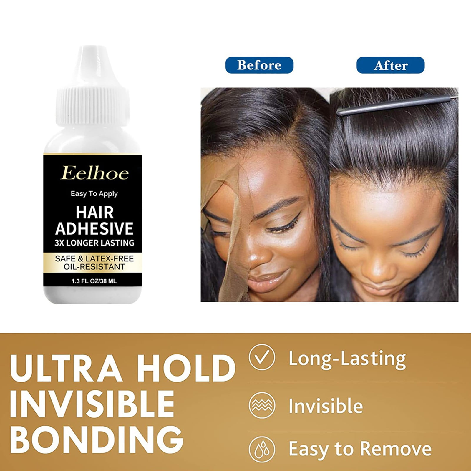 waterproof adhesive for lace wigs