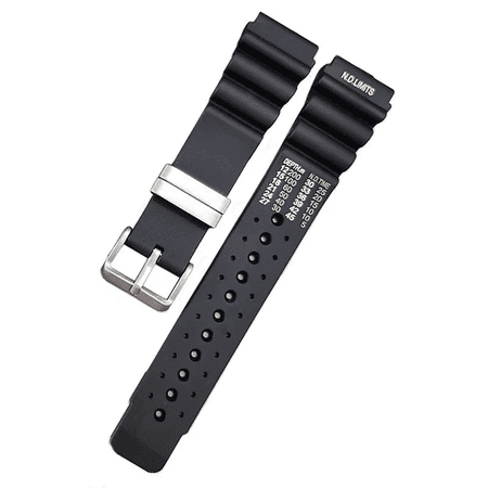 20mm replacement Rubber watch band fits citizen ND Limits Dive Watch Band Japan stock