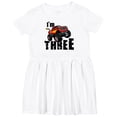 thumbnail image 3 of Inktastic Monster Truck 3rd Birthday Girls Toddler Dress, 3 of 5