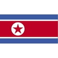 thumbnail image 1 of 5 ft. X 8 ft. Nyl-Glo North Korea Flag, 1 of 1
