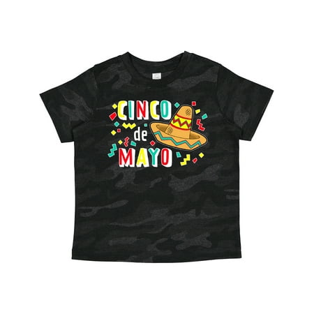 

Inktastic Happy Cinco De Mayo-sombrero Gift Toddler Boy or Toddler Girl T-Shirt