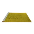 thumbnail image 2 of Ahgly Company Machine Washable Indoor Rectangle Oriental Yellow Industrial Area Rugs, 2' x 3', 2 of 4