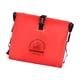 thumbnail image 5 of Alforja para bicicleta, bolsa para baúl de bicicleta, de cuero sintético, ajustable con hebilla. Rojo, 5 of 9