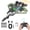 Green A, variant on RC Plane 2.4GHZ Radio Control Helicopter 360°Flip Jet Fighter Foam Remote Control Airplane with LED Lights RC Toy Gift for Kids, Spinning Helicopter