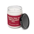 thumbnail image 3 of Oklahoma - "Smells Like an Oklahoma Win" Scented Candle, 3 of 4