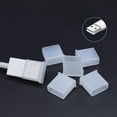 thumbnail image 4 of USB Dust Cover, Silicone USB Dust Protector Caps: Reusable USB Port Cover – Anti-Dust Protective Stopper for Mobile Phone Data Line Cable & USB Charging Extension(Clear,), 4 of 5