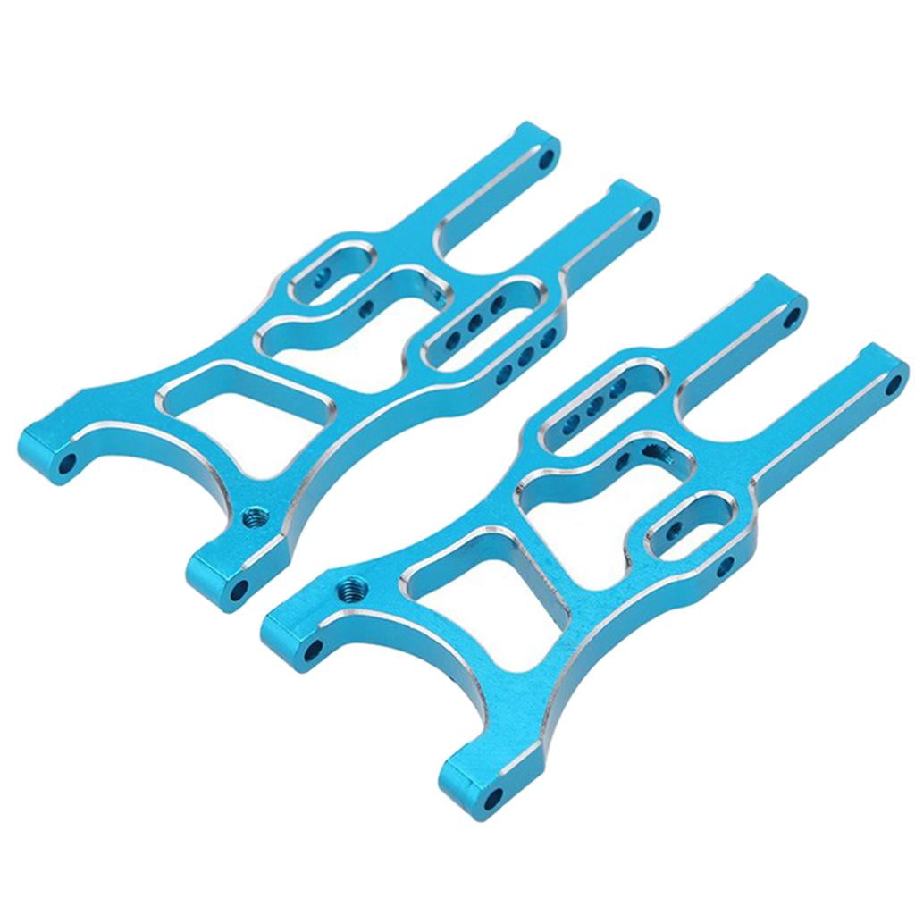 RC 106019（06011）Blue Alum Front Lower Suspension Arm Fit HSP 1/10 Off-Road Buggy 