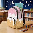 thumbnail image 3 of Yuyamidu Pink Ice Cream Girls Backpack Set 4Pcs 17 Inch Kids School Bag for Ages 6-12 Elementary Bookbag with Lunch Box Pencil Case Water Bottle Bag Back to School Rucksack, 3 of 7