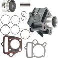 thumbnail image 2 of LABLT Cylinder Piston Gasket Kit Replacement for Honda Z50A 1969-1978, Z50R 1979-1999, XR50R 2000-2003, CRF50F 2004-2008, Z50RD 1986, ZB50 1988, 2 of 6