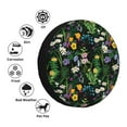 thumbnail image 4 of Fotbe Chamomile Funda de Llanta de Repuesto con Estampado, Engrosada, Ajuste Universal para Jeep, Remolque, RV, SUV, Camión-15 inch, 4 of 6