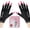 Black UV Gloves, variant on modelones UV Gloves for Nails, Professional UPF99 UV Protection Gloves for Gel Manicures, Fingerless UV Light Gloves for Gel Nails, Anti UV Gloves for Gel Nail Lamp, Protect Your Skin from UV Harm