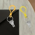 thumbnail image 3 of ROSENICE 100pcs Lanyard Hook Snap Hook DIY Lobster Clasp for Key Ring Accessories, 3 of 8