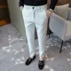 thumbnail image 2 of Pantalones a rayas para hombre, rectos, tallas grandes, trajes para hombre, pantalones, ropa de primera calidad, elegantes, vintage, antiarrugas, pantalones de vestir, 2 of 5