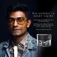 thumbnail image 3 of L3 Level 3 Tinted Gel Black - Temporary Black Hair Gel For Hair No Flaking and Rinses Out Easily - Level Three Strong Hold Formula, 3 of 5