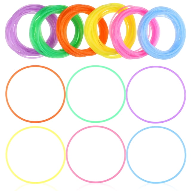 Minkissy 120 Pcs Silicone Luminous Band Bracelets For Kids Adjustable Accessories For Special Occasions