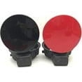 thumbnail image 4 of Compatible pour Polo 2011-2018 Couvercle de Réservoir de Carburant Bouchon de Réservoir Extérieur Remplisseur d'Huile Noir Blanc Rouge(Blanc) Bouchons de Carburant, 4 of 6