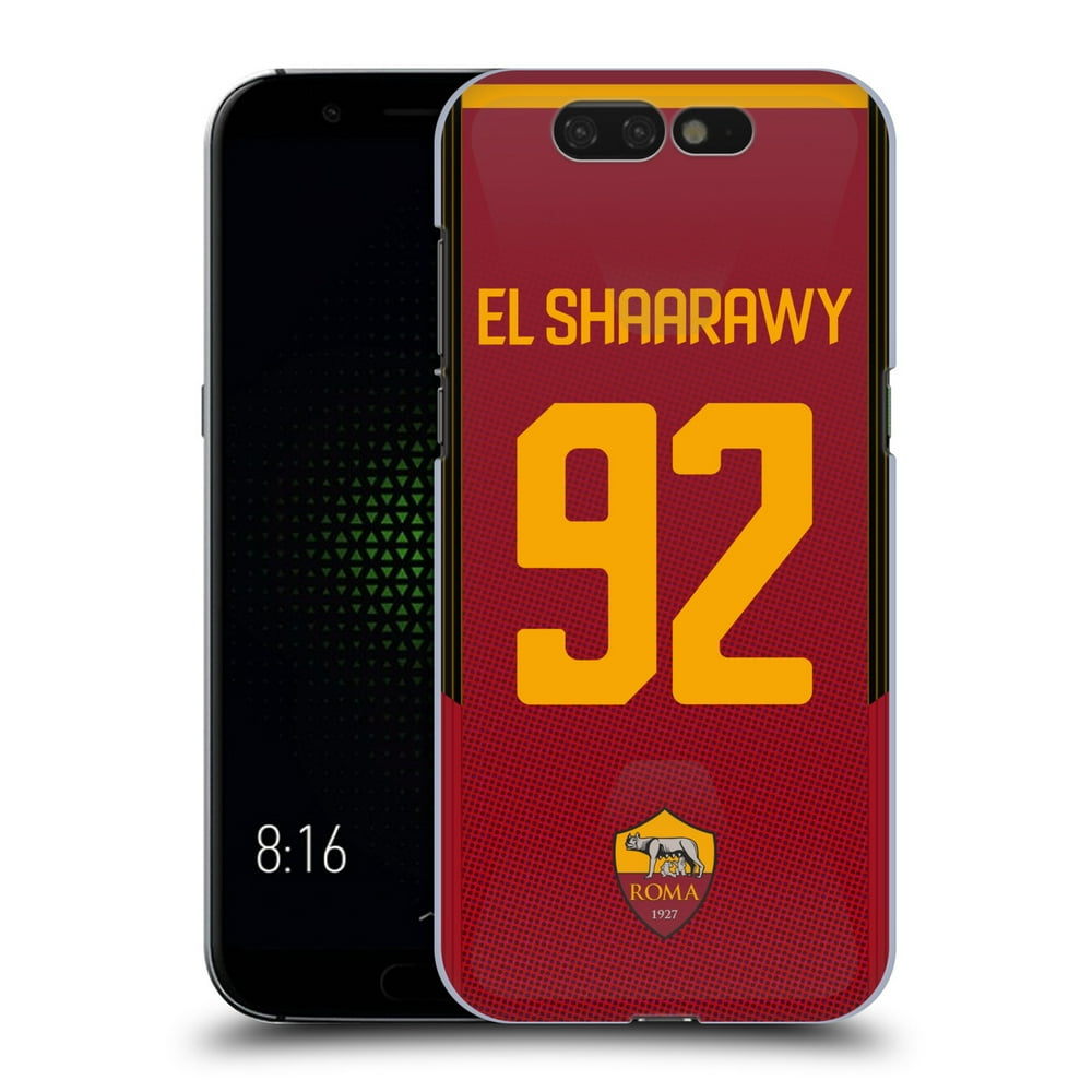 OFFICIAL AS ROMA 2017/18 PLAYERS HOME KIT 1 HARD BACK CASE