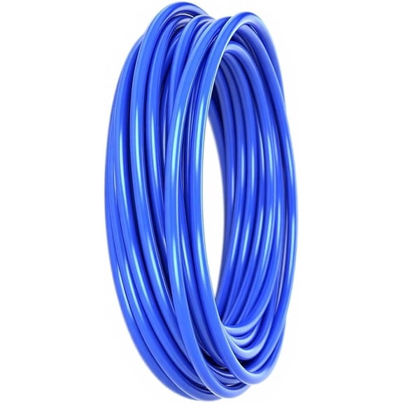 PNEUMATIC Blue 8mm OD 5mm ID Polyurethane PU Air Hose Pipe Tube 10 Meter 32.8ft for Air Line or Fluid Transfer Blue