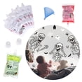 thumbnail image 3 of Bolsas de sangre Woozettn, 250 ml, antifugas con tapa, reutilizables, paquete de 20, 3 of 7