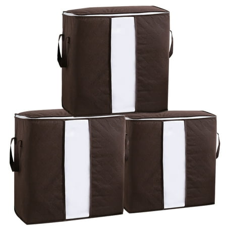 

3 PCS Thicken New Material Non-Woven Quilt Storage Bag Clothing Finishing Bag