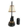 thumbnail image 4 of Rustic Forest Papa And Cub Black Bears Fishing From Canoe Boat Table Lamp Statue, 4 of 5