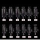 thumbnail image 3 of 3set (360pcs) Clear Full Cover Dual Nail System Form Mold Acrylic Stiletto Nail Extension Tips Nail Art Manicure Tools, 3 of 5