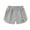 Gray-3, variant on Girls Gym Shorts Elastic Waist Workout Shorts Summer Casual Athletic Loose Wide Leg Cotton Running Short Pants, Black, 7-8 Years