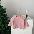 thumbnail image 2 of HIPYLO Tight Shirts for Girls 10-12 Plain Shirts Crop Top Sweatshirt Teen Top Tops for 7-8 Boys 6t Clothes 4t Girl Clothes Boys 14-16 Clothes, 2 of 9