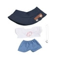 thumbnail image 3 of Camiseta de ropa en miniatura y pantalones trajes de muñecas elegantes y elegantes para muñecas de 15 pulgadas Cosplay DIY Crafts Día de niños Estilo B, 3 of 8