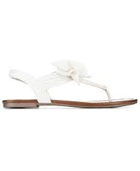 material girl swan flat thong sandals