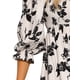 thumbnail image 5 of INSPIRE CHIC Vestidos de Verano para Mujeres con Flores, Cuello Cuadrado, Manga Corta, Corte A, Vestido Maxi Fruncido L Beige Negro, 5 of 6