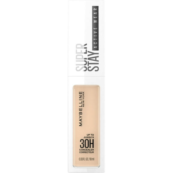 Maybelline Super Stay Longwear Liquid Concealer, Up to 30HR Wear, 18, 0.33 fl oz