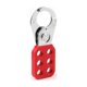 thumbnail image 1 of Industrial Safety Six-hole Lockout Hasp with Red Coating, 1 of 2