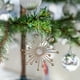 thumbnail image 5 of Colgante de Copo de Nieve con Purpurina Navideña Adornos Navideños Decora El Árbol de Navidad Añade Un Ambiente Festivo, 5 of 6
