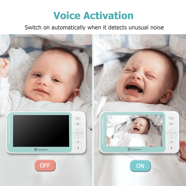 Monitor de bebe 720P HD HeimVision HM136